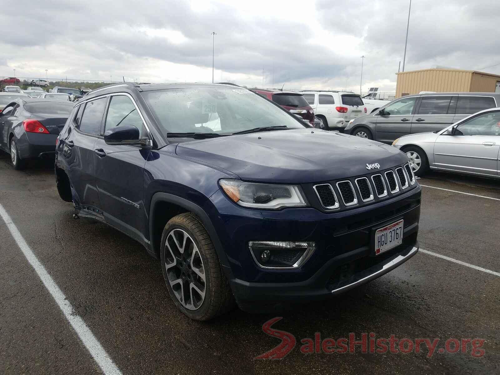 3C4NJDCB3JT180389 2018 JEEP COMPASS