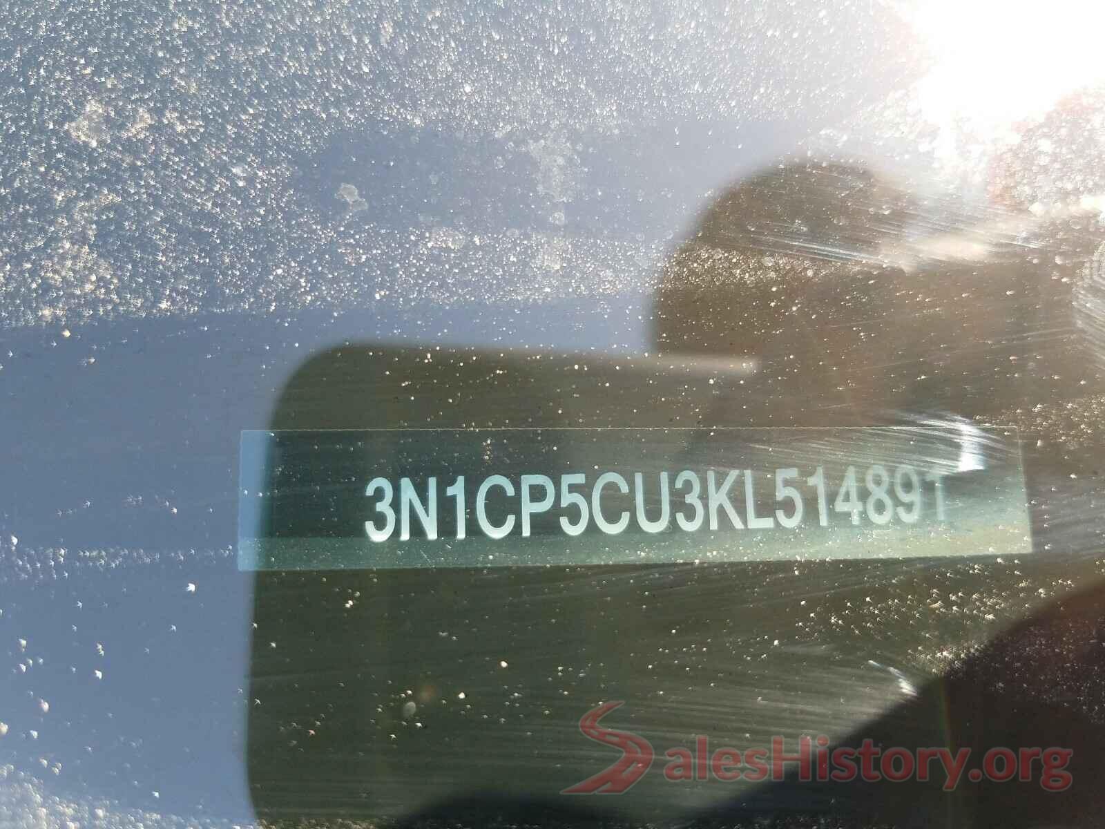 3N1CP5CU3KL514891 2019 NISSAN KICKS