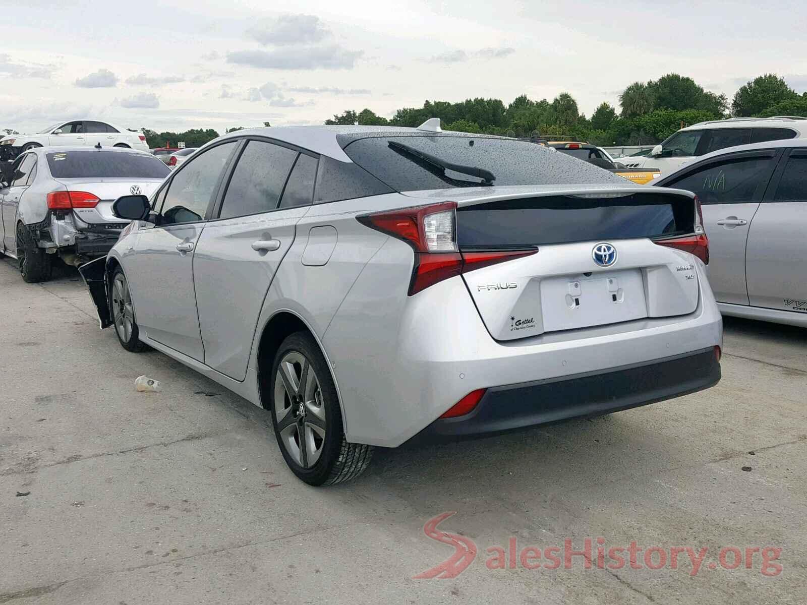 JTDKARFU7K3075851 2019 TOYOTA PRIUS