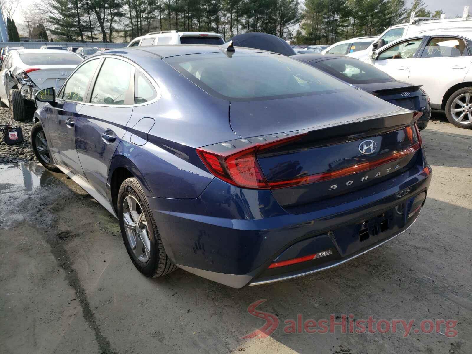 5NPEG4JA3MH069595 2021 HYUNDAI SONATA