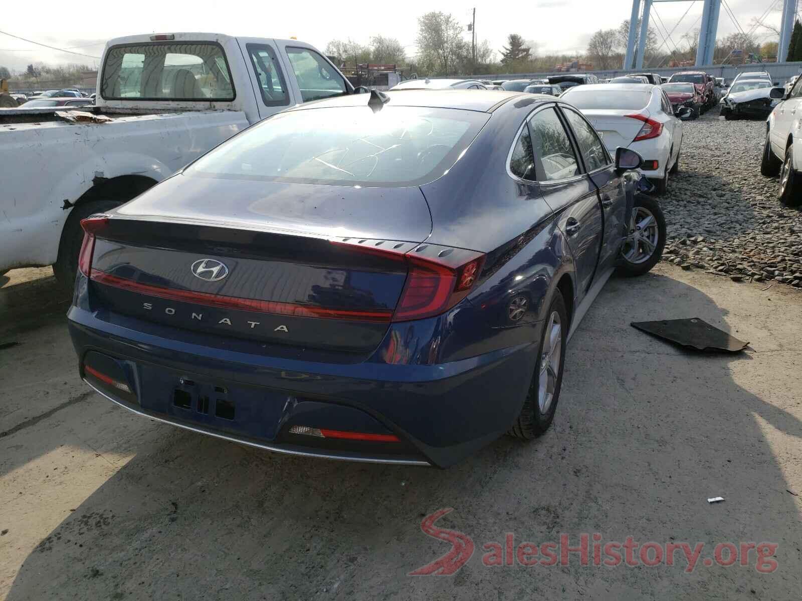 5NPEG4JA3MH069595 2021 HYUNDAI SONATA