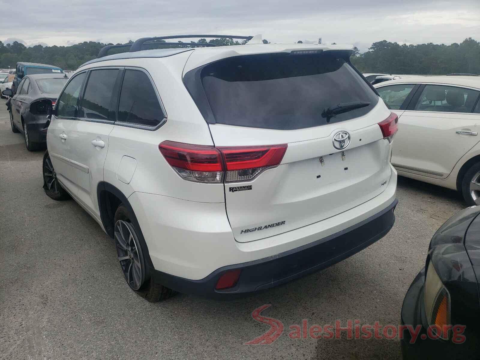 5TDKZRFH0JS287922 2018 TOYOTA HIGHLANDER