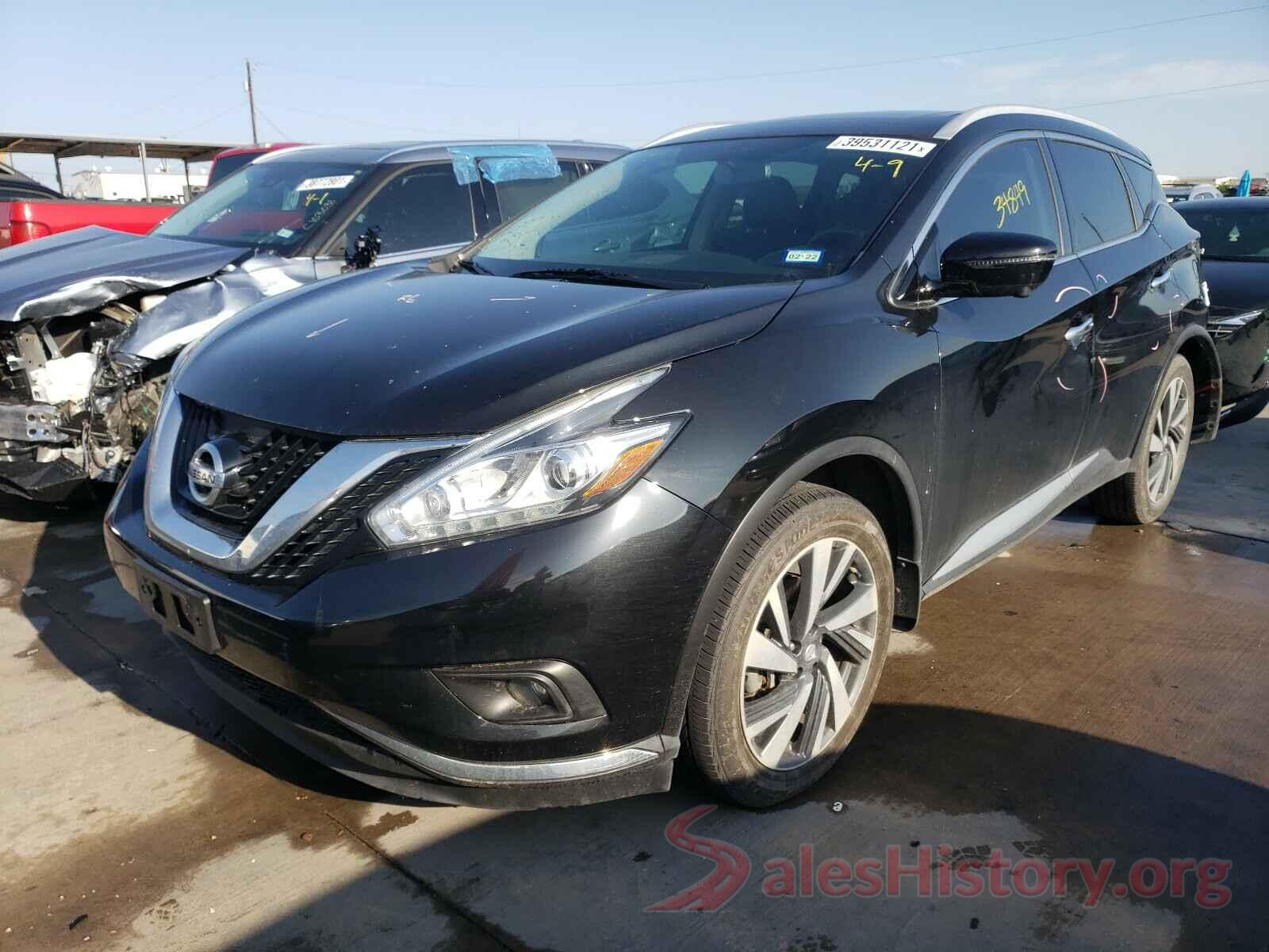 5N1AZ2MG8JN105401 2018 NISSAN MURANO