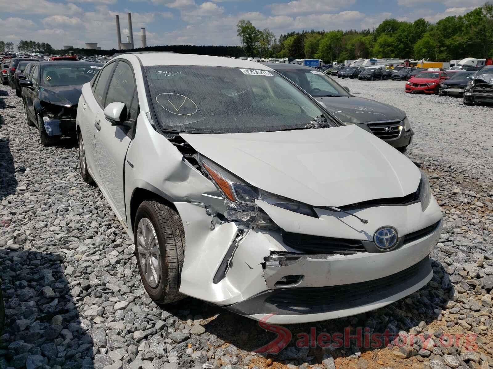 JTDKAMFU8M3137991 2021 TOYOTA PRIUS