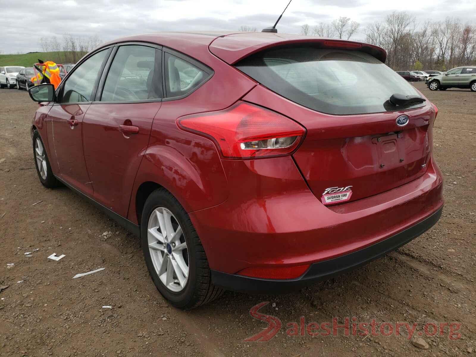 1FADP3K2XHL316499 2017 FORD FOCUS