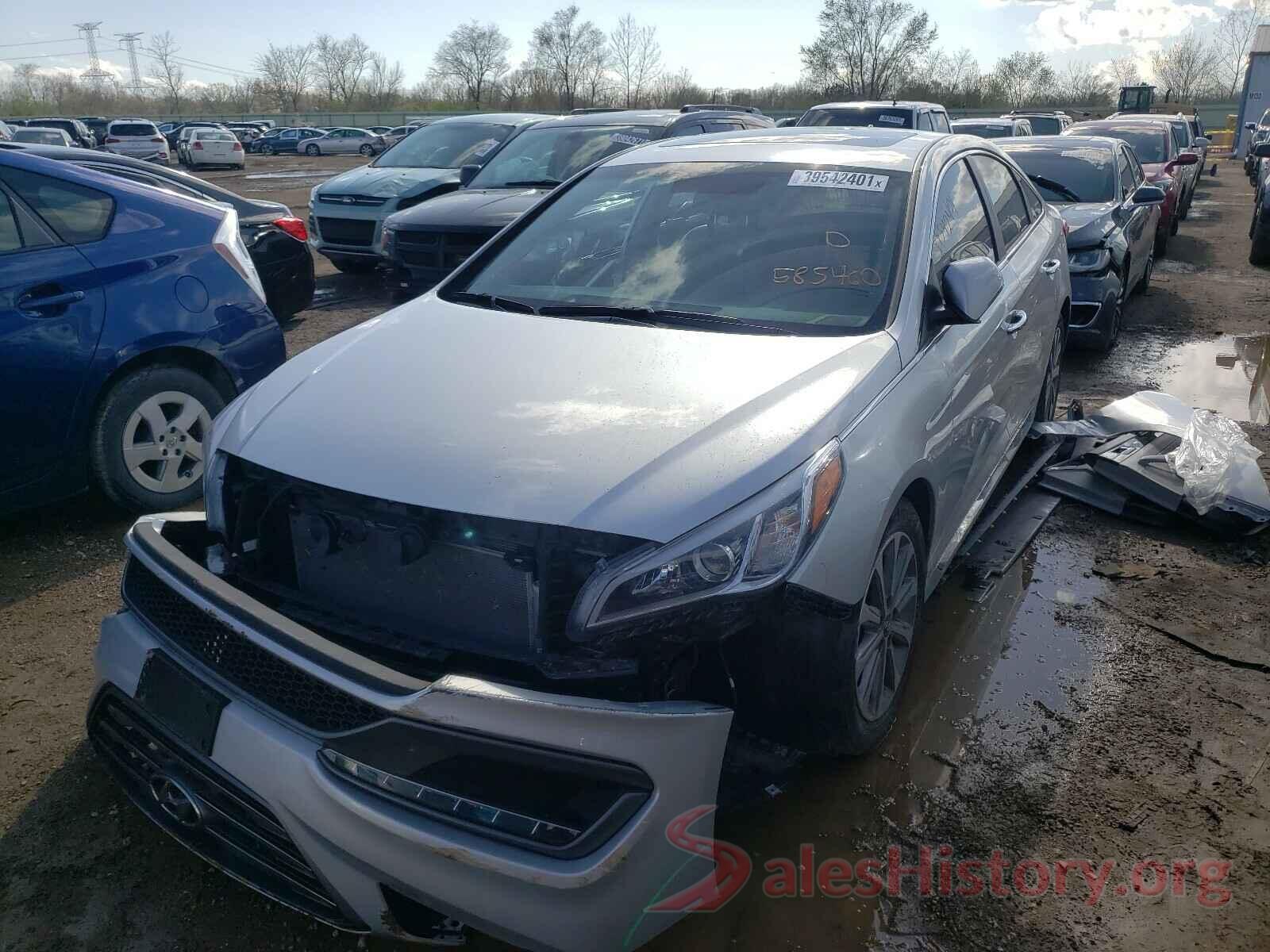 5NPE34AF0HH585460 2017 HYUNDAI SONATA