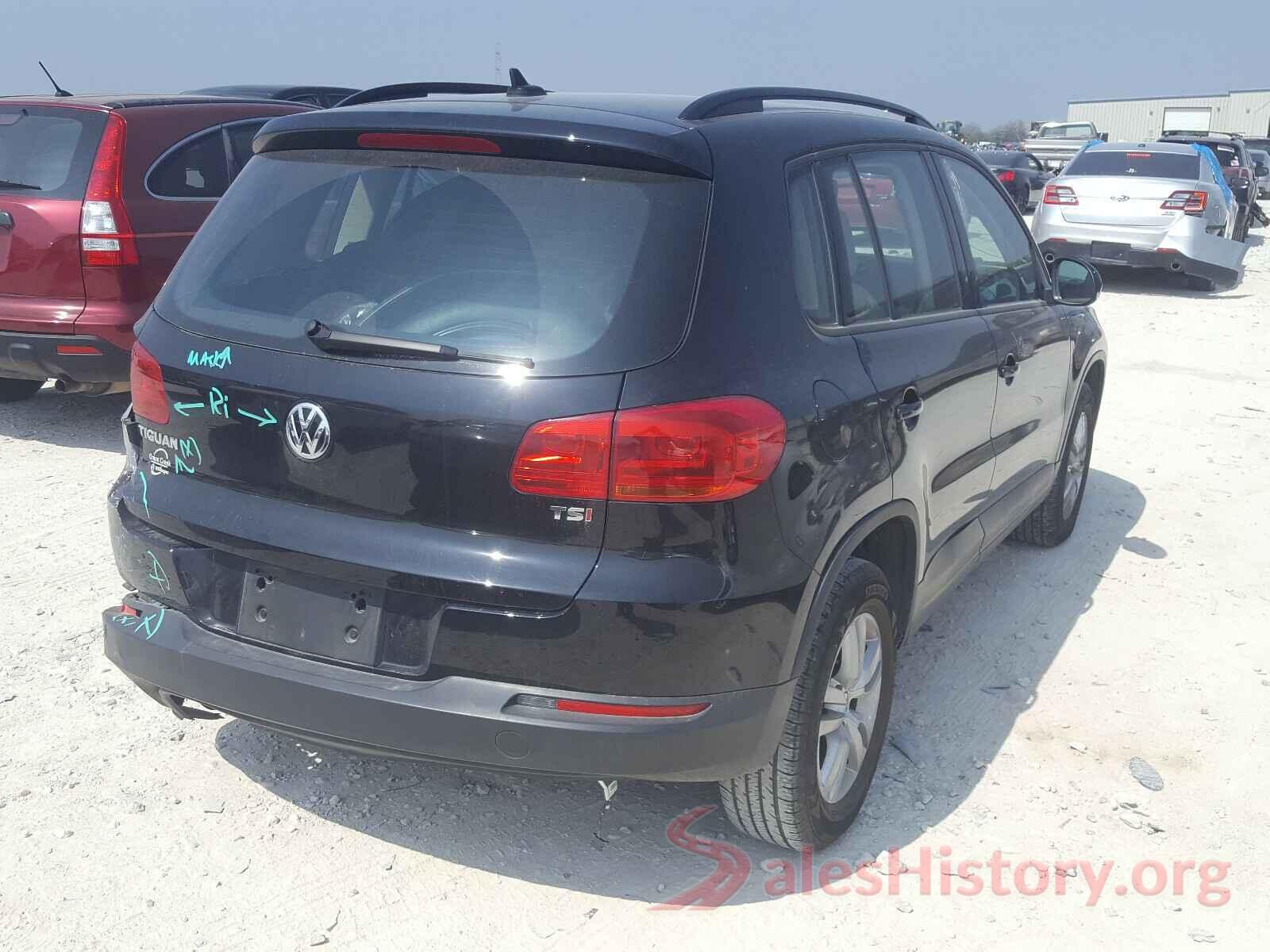 WVGAV7AX2HK018294 2017 VOLKSWAGEN TIGUAN