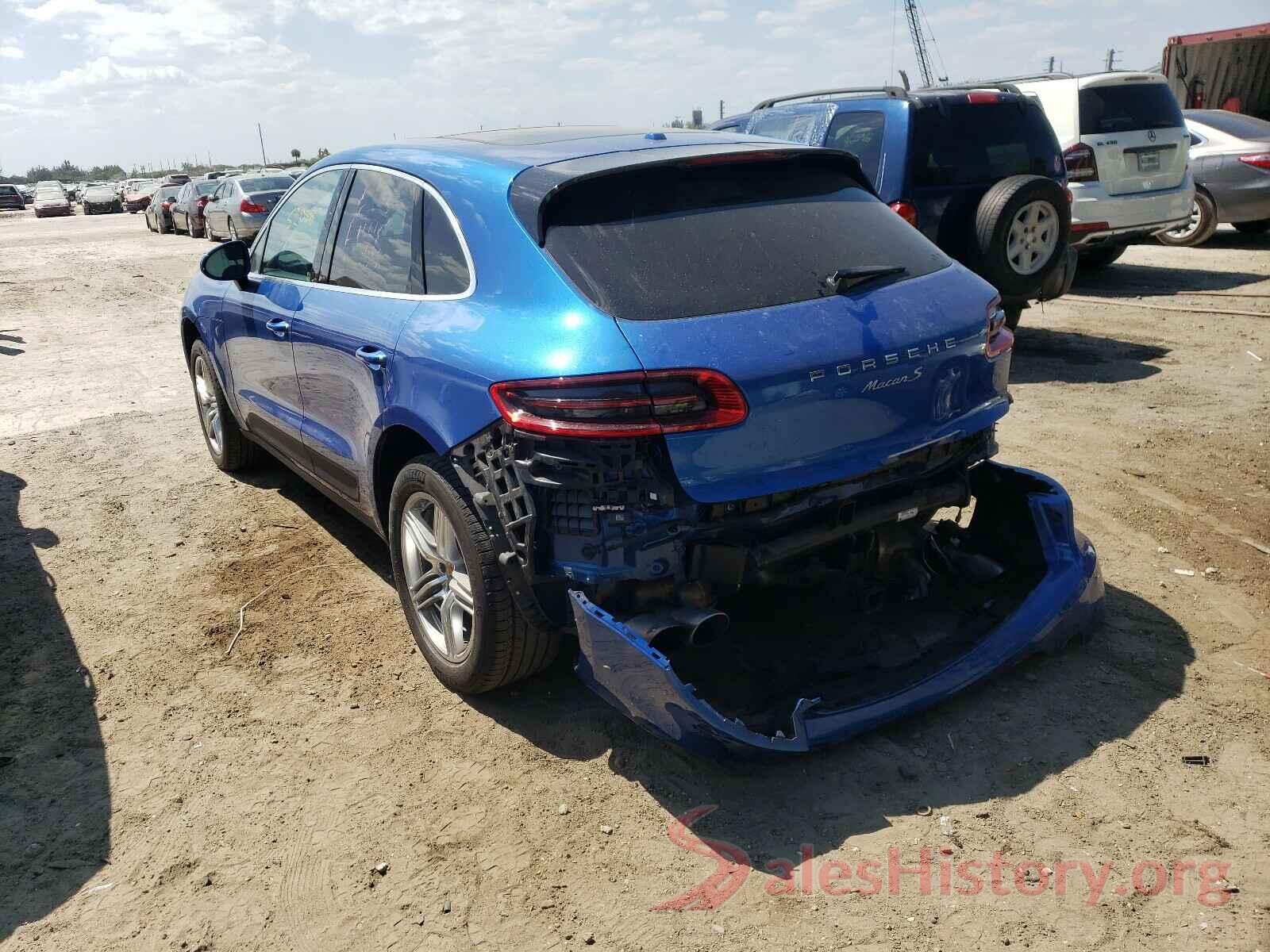 WP1AB2A57HLB13716 2017 PORSCHE MACAN