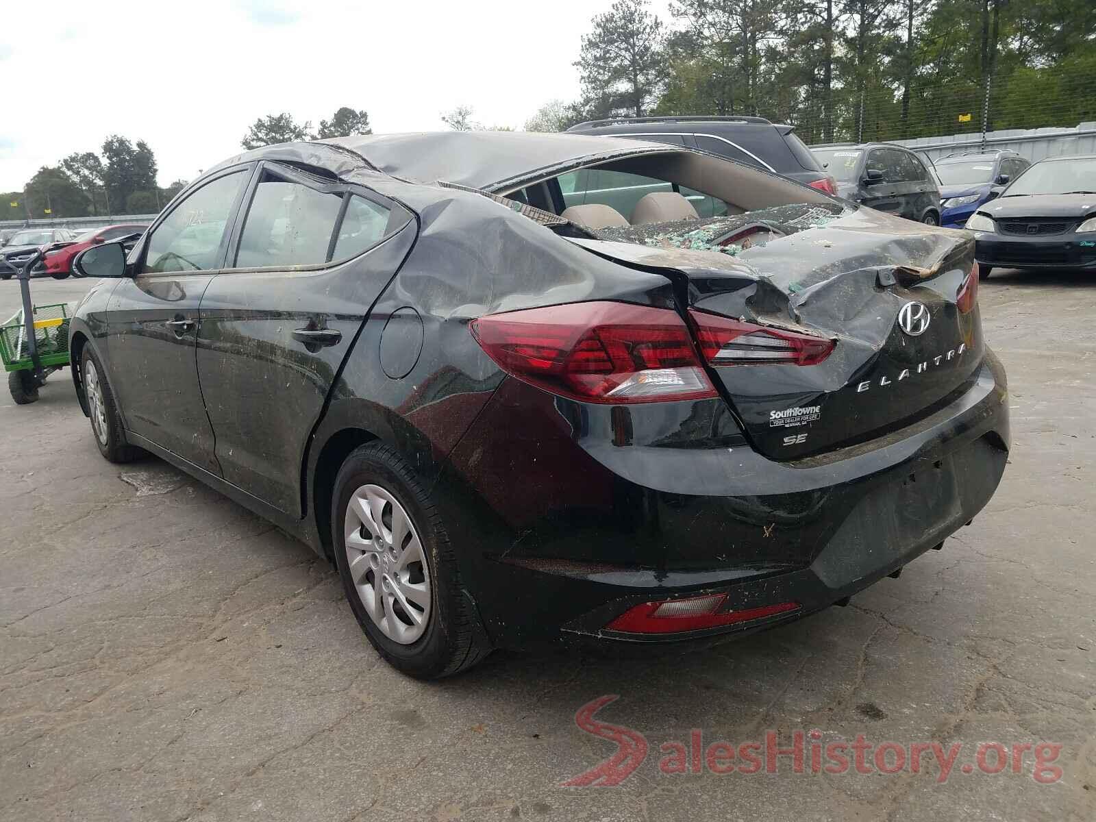 5NPD74LFXKH491820 2019 HYUNDAI ELANTRA