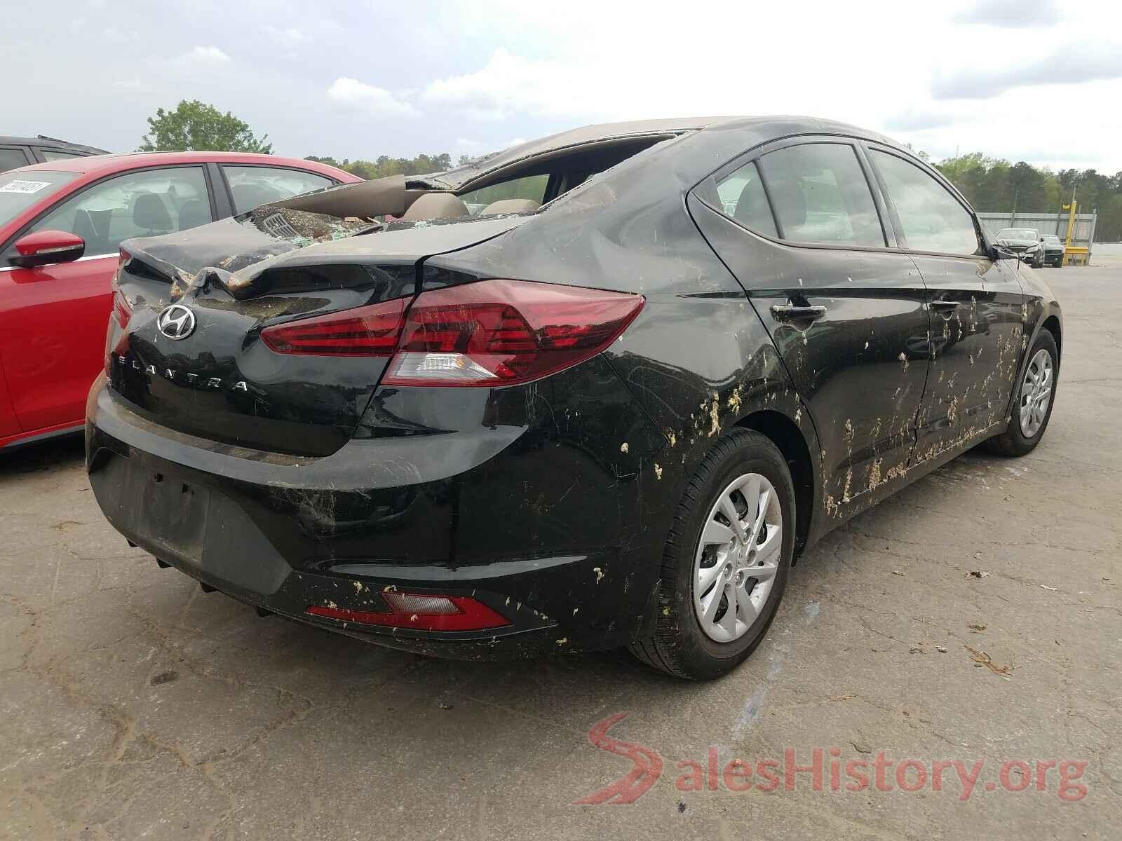 5NPD74LFXKH491820 2019 HYUNDAI ELANTRA