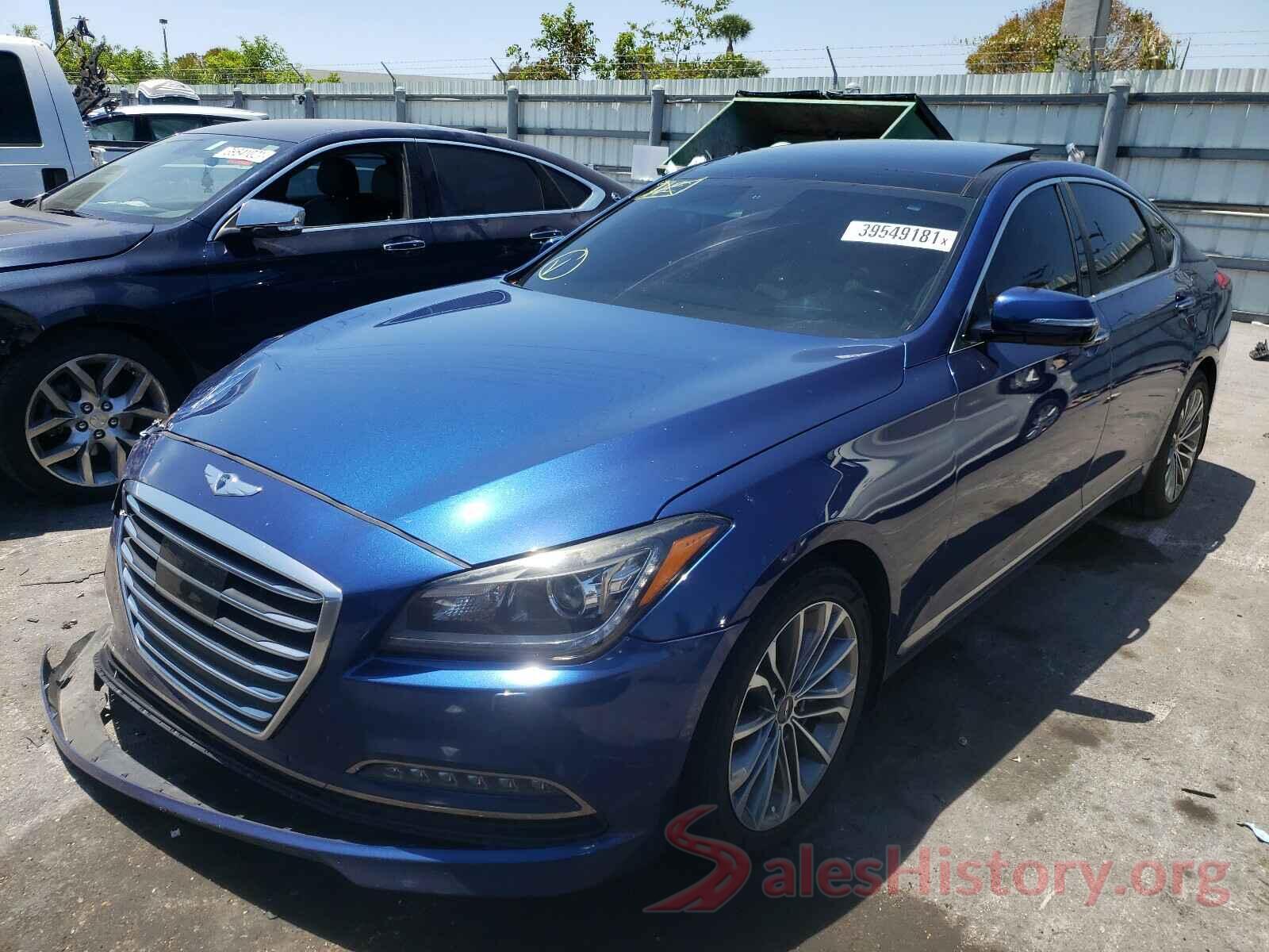 KMHGN4JE2GU125257 2016 HYUNDAI GENESIS