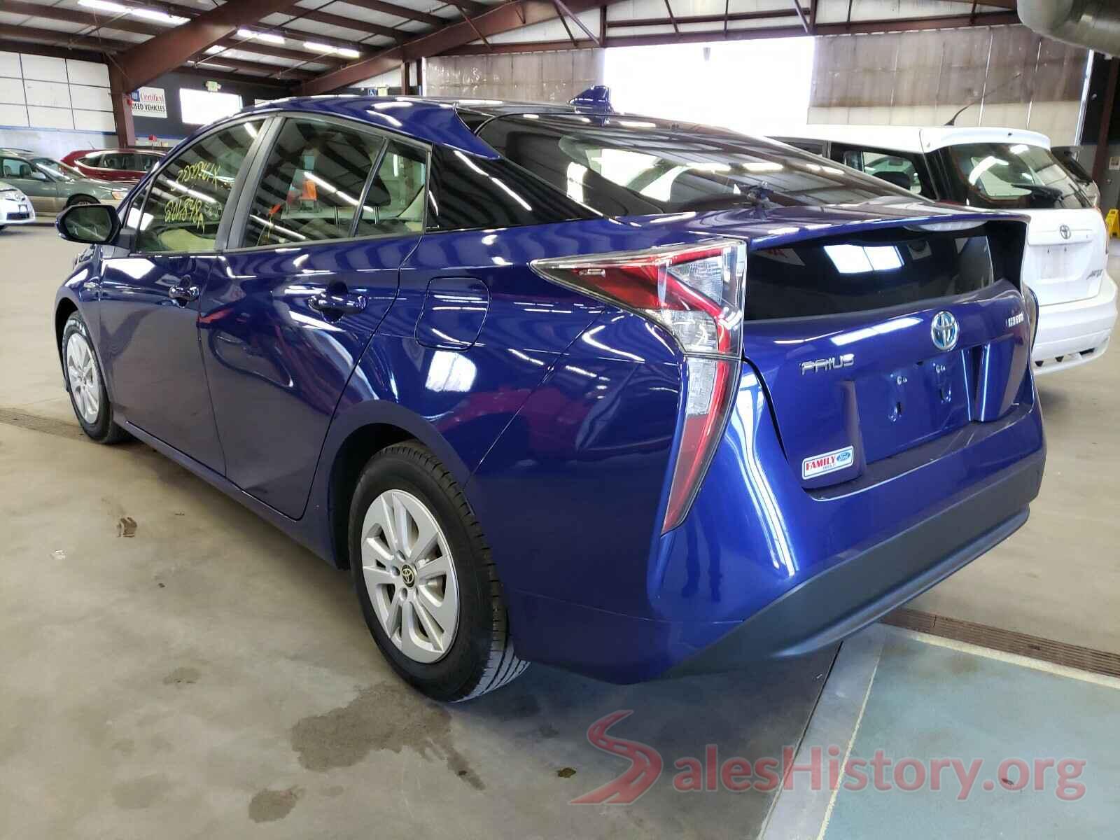 JTDKBRFU4G3514363 2016 TOYOTA PRIUS