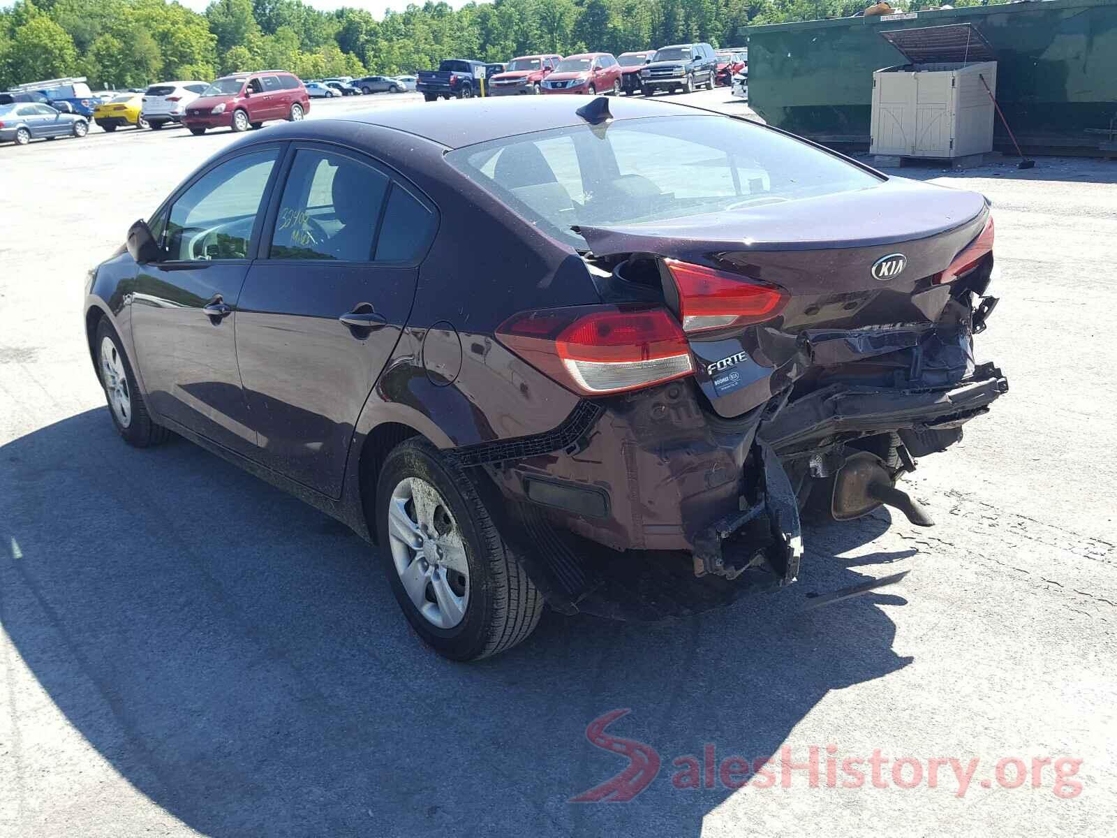 3KPFL4A70HE122221 2017 KIA FORTE