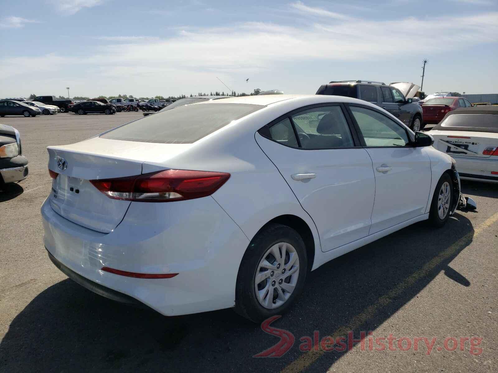 5NPD74LF7JH303799 2018 HYUNDAI ELANTRA