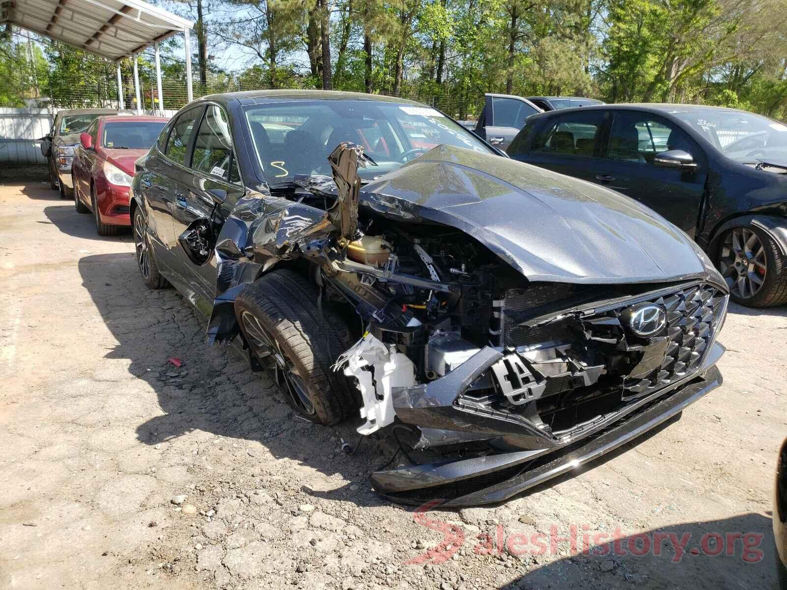 5NPEH4J2XMH089235 2021 HYUNDAI SONATA