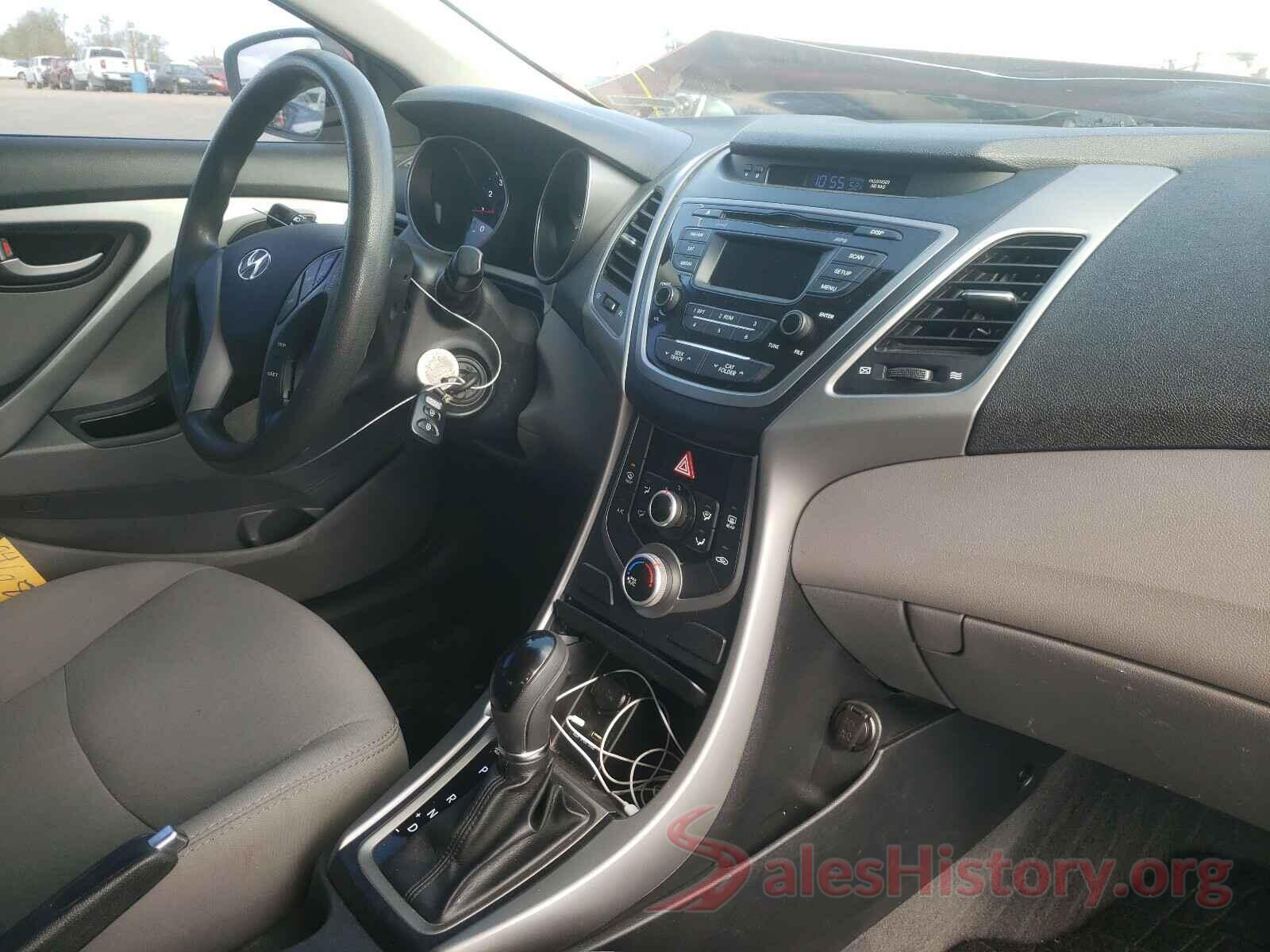 5NPDH4AE4GH702489 2016 HYUNDAI ELANTRA