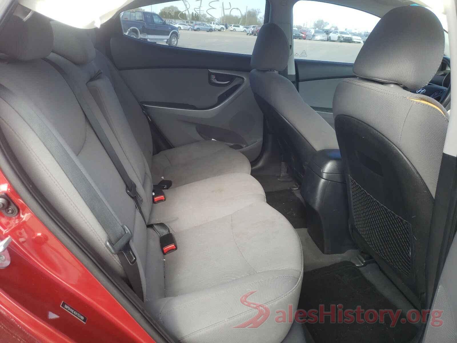 5NPDH4AE4GH702489 2016 HYUNDAI ELANTRA