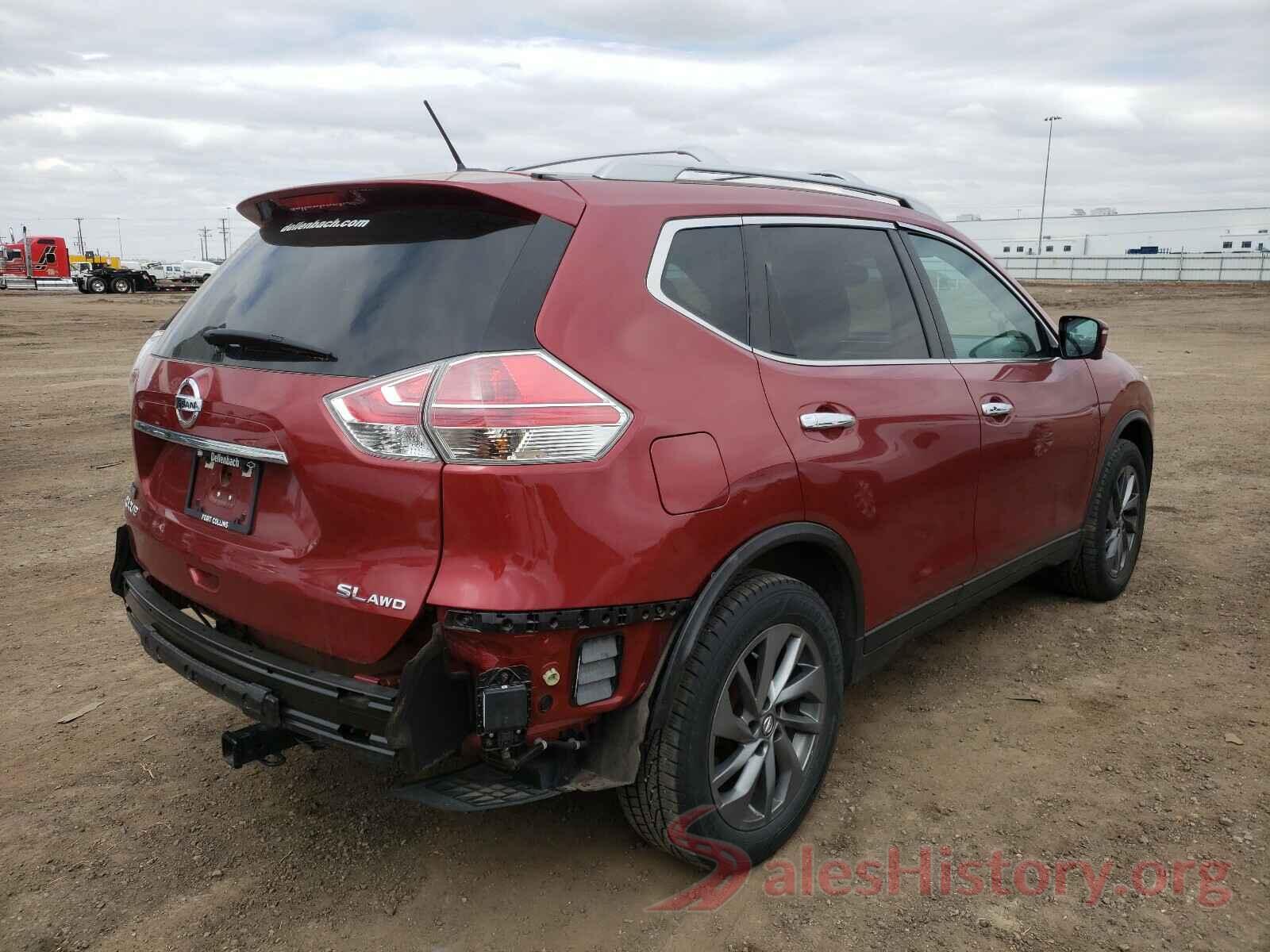 5N1AT2MV7GC892605 2016 NISSAN ROGUE