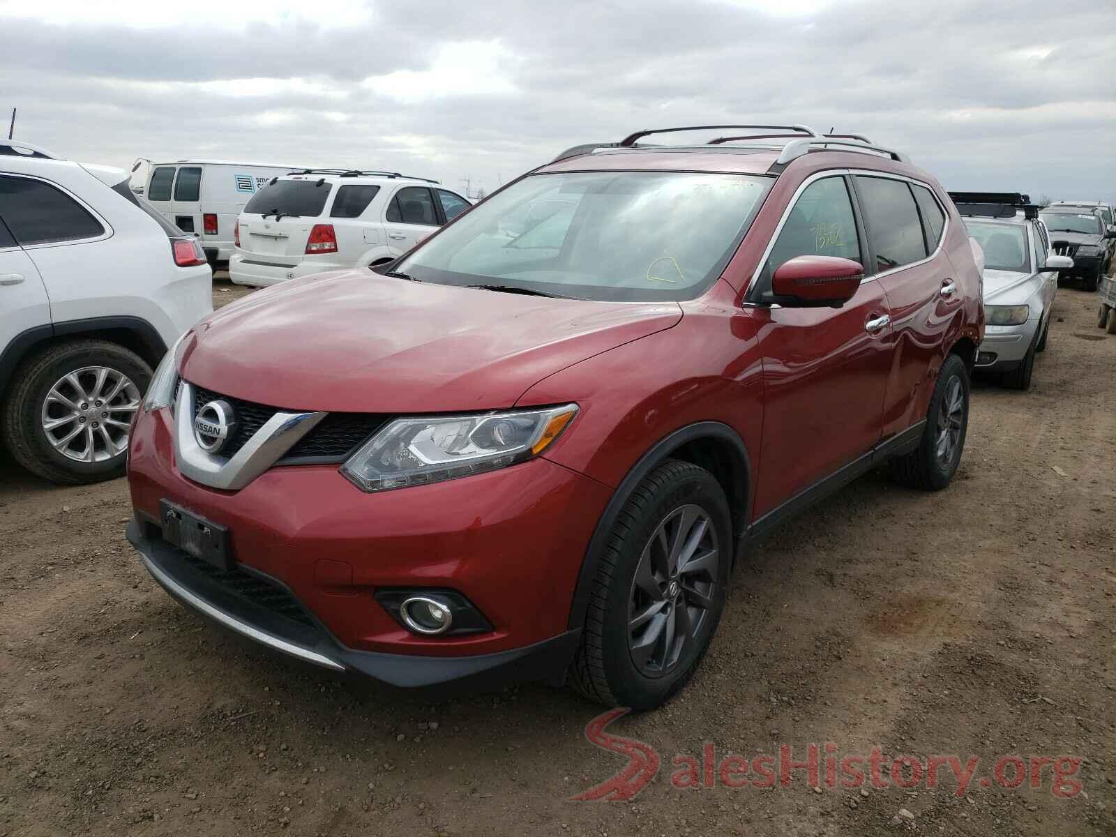 5N1AT2MV7GC892605 2016 NISSAN ROGUE