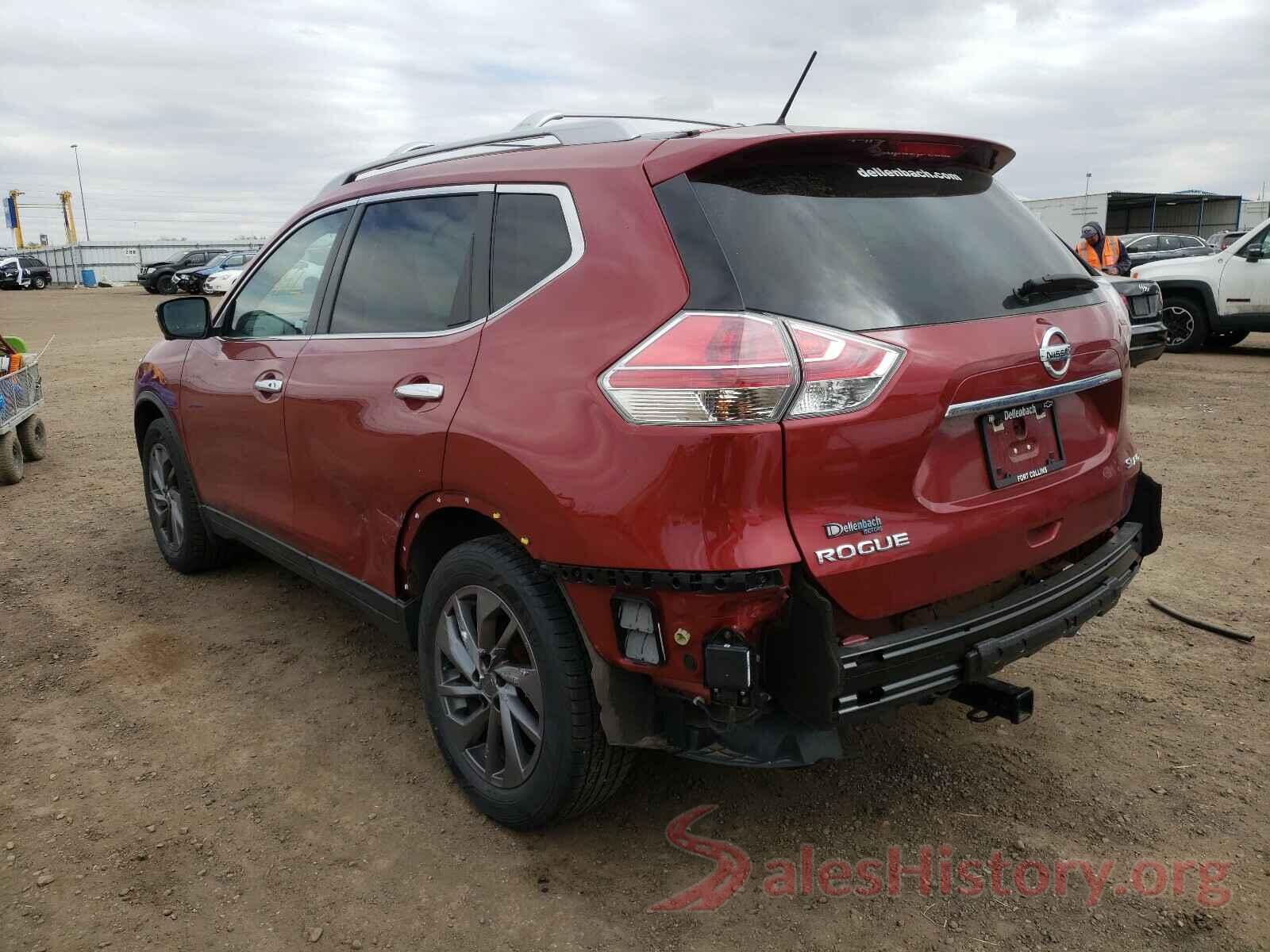 5N1AT2MV7GC892605 2016 NISSAN ROGUE