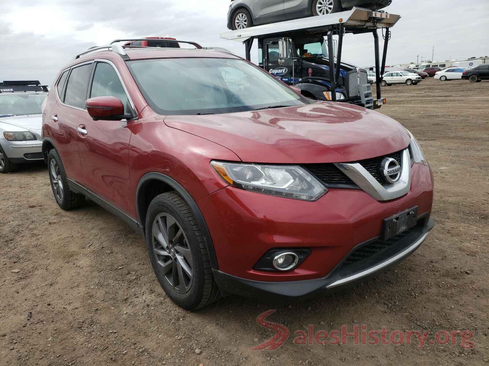 5N1AT2MV7GC892605 2016 NISSAN ROGUE