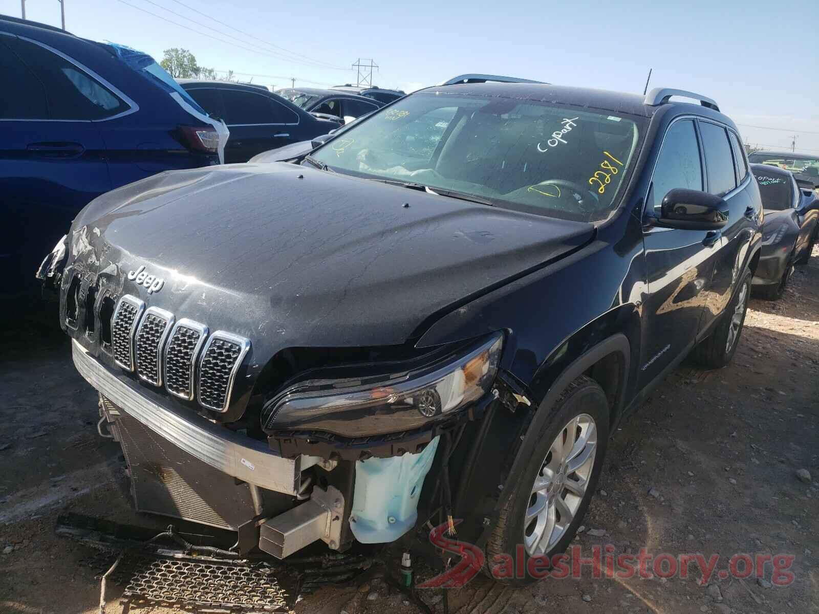 1C4PJLCB4KD382281 2019 JEEP CHEROKEE