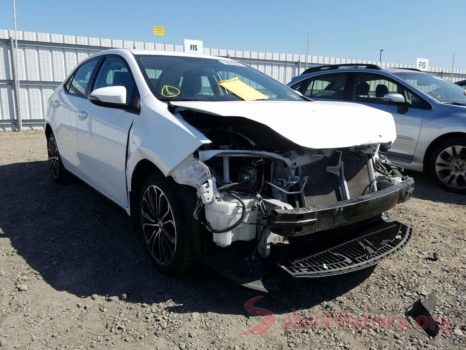 5YFBURHE6GP483494 2016 TOYOTA COROLLA