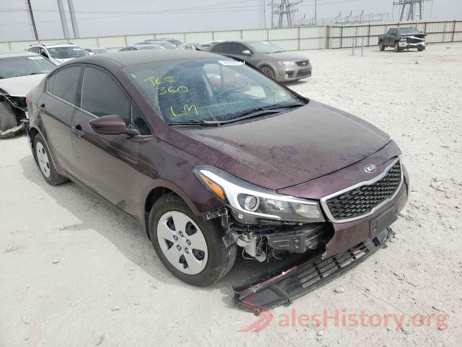 3KPFK4A78HE118081 2017 KIA FORTE