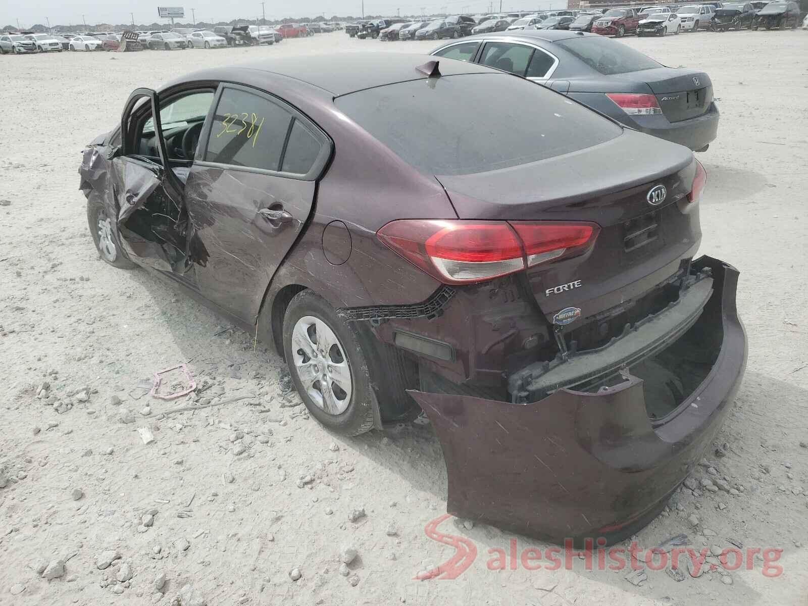 3KPFK4A78HE118081 2017 KIA FORTE