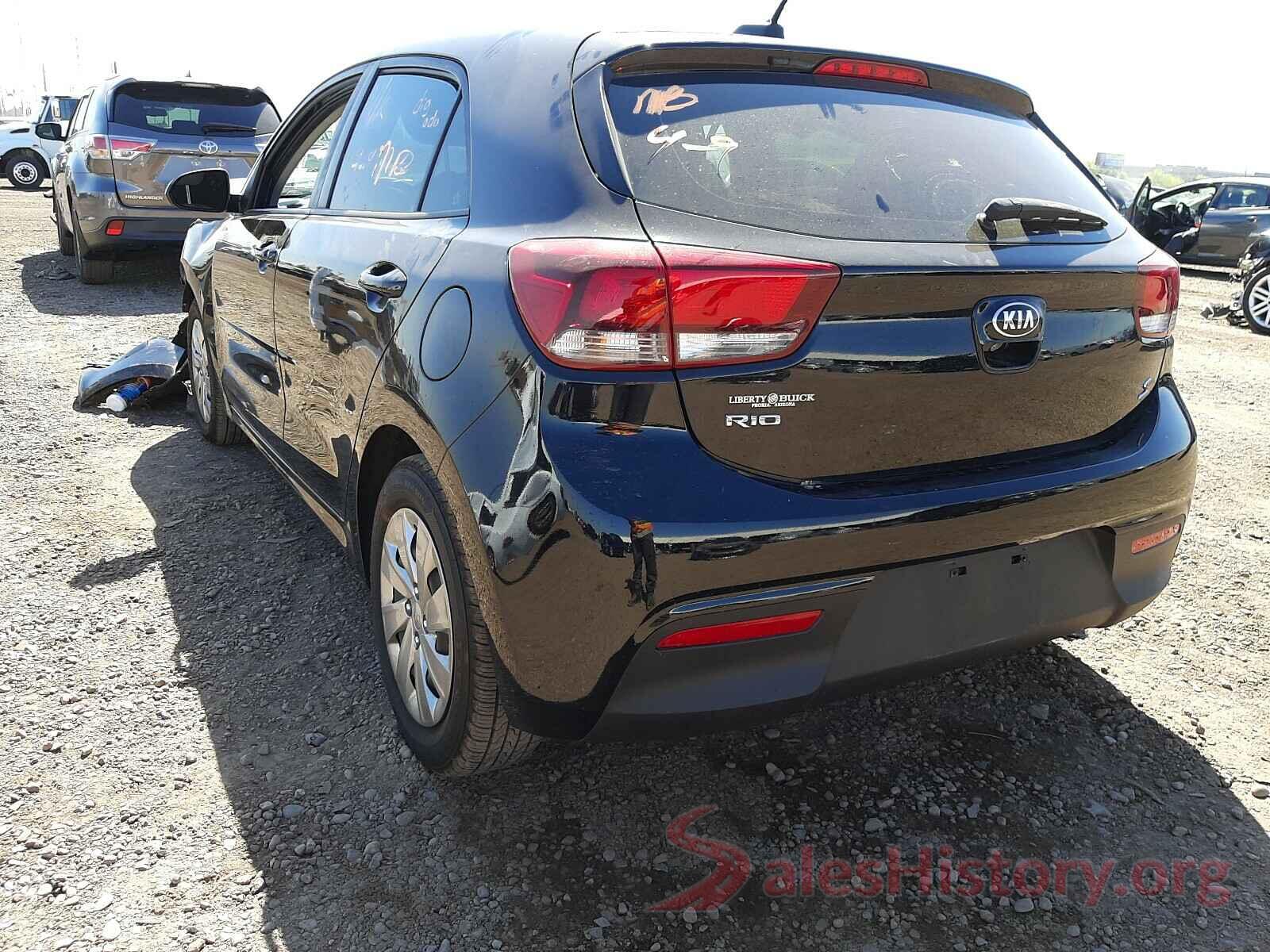 3KPA25AB9JE073131 2018 KIA RIO