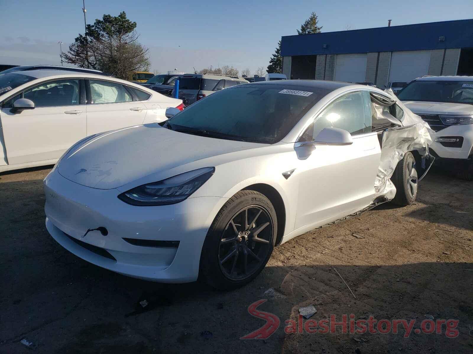 5YJ3E1EB2LF665258 2020 TESLA MODEL 3