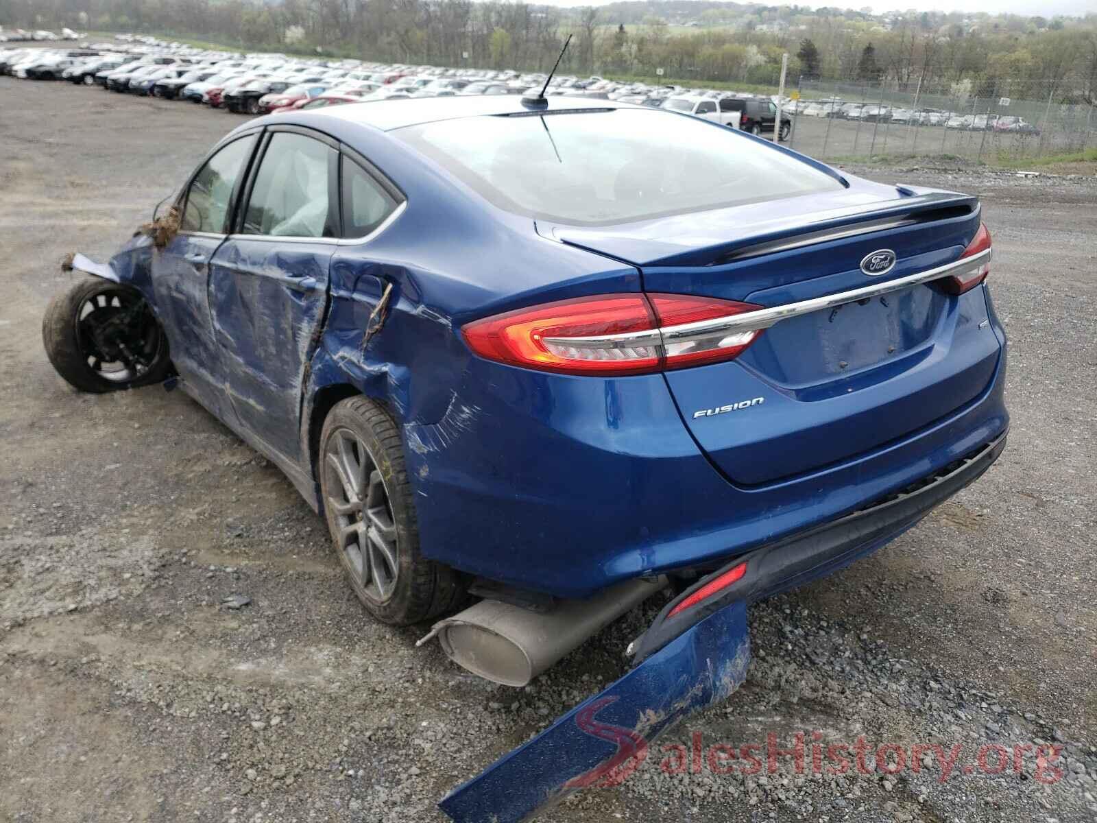 3FA6P0H74HR338509 2017 FORD FUSION