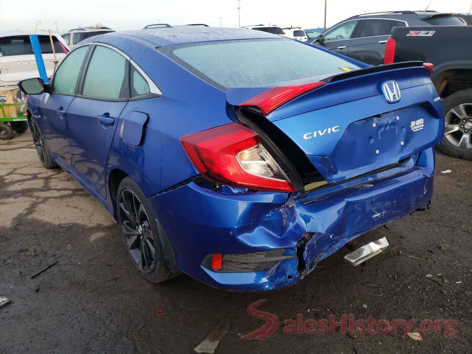 2HGFC2F86LH520098 2020 HONDA CIVIC