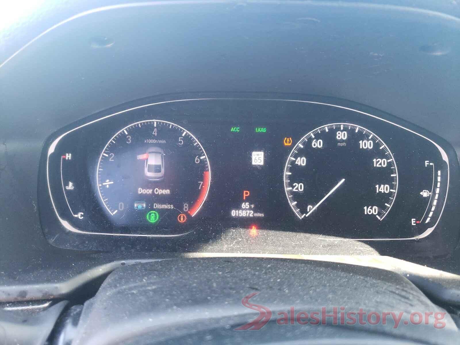 1HGCV1F32KA171322 2019 HONDA ACCORD