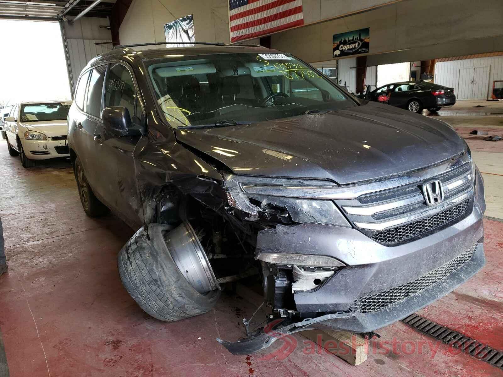 5FNYF6H50GB077502 2016 HONDA PILOT