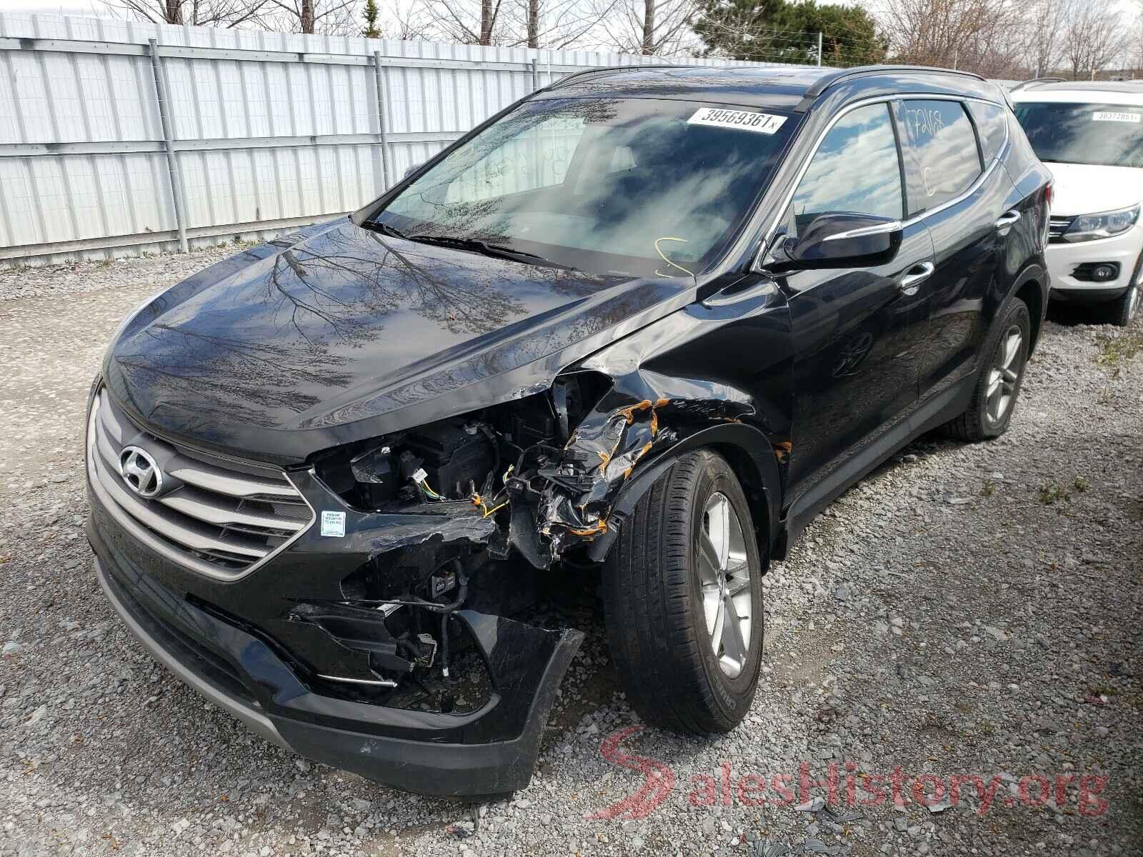 5XYZUDLB1JG509199 2018 HYUNDAI SANTA FE