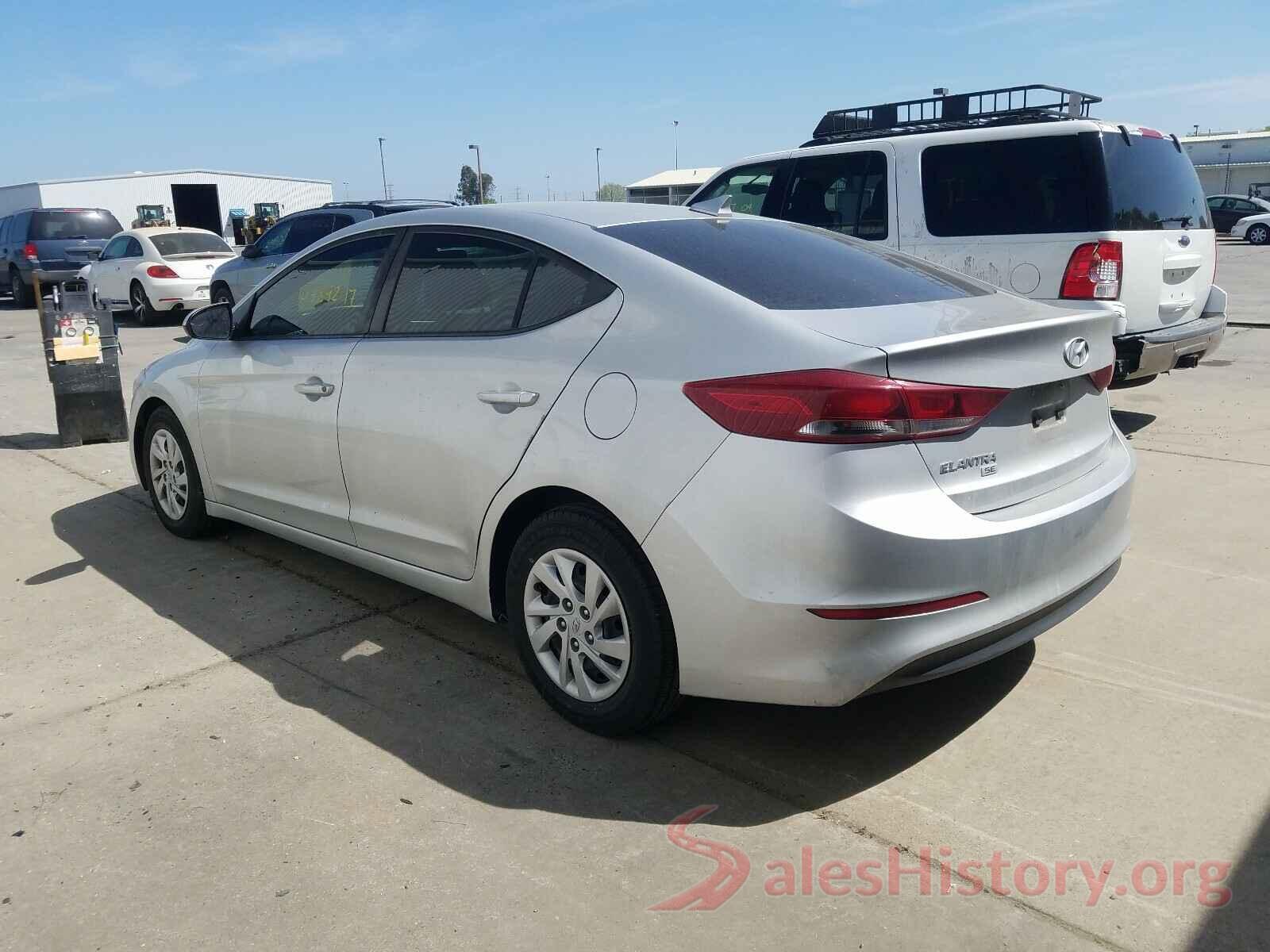 5NPD74LF7HH093179 2017 HYUNDAI ELANTRA