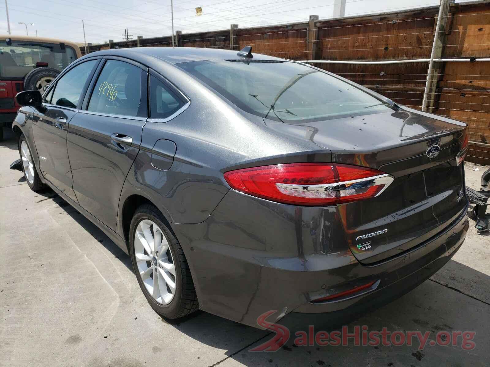 3FA6P0LU8KR109190 2019 FORD FUSION