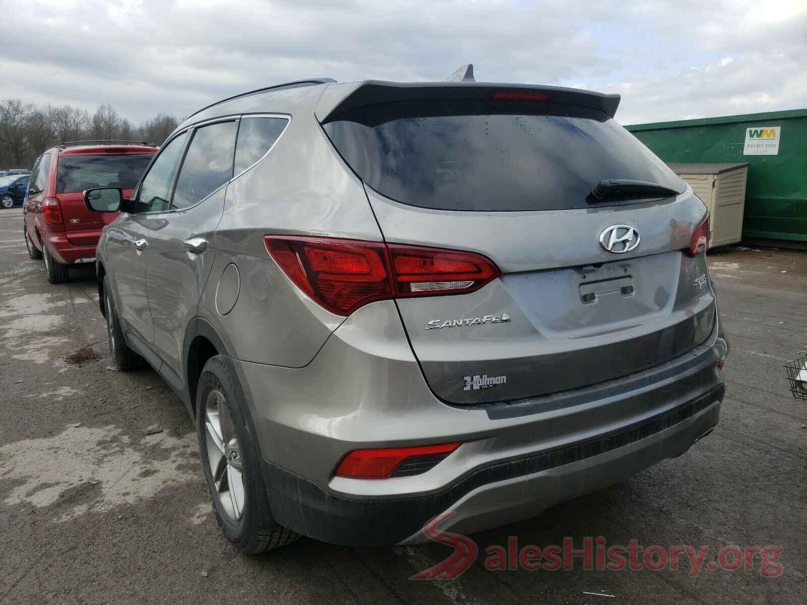 5NMZUDLB3JH062641 2018 HYUNDAI SANTA FE