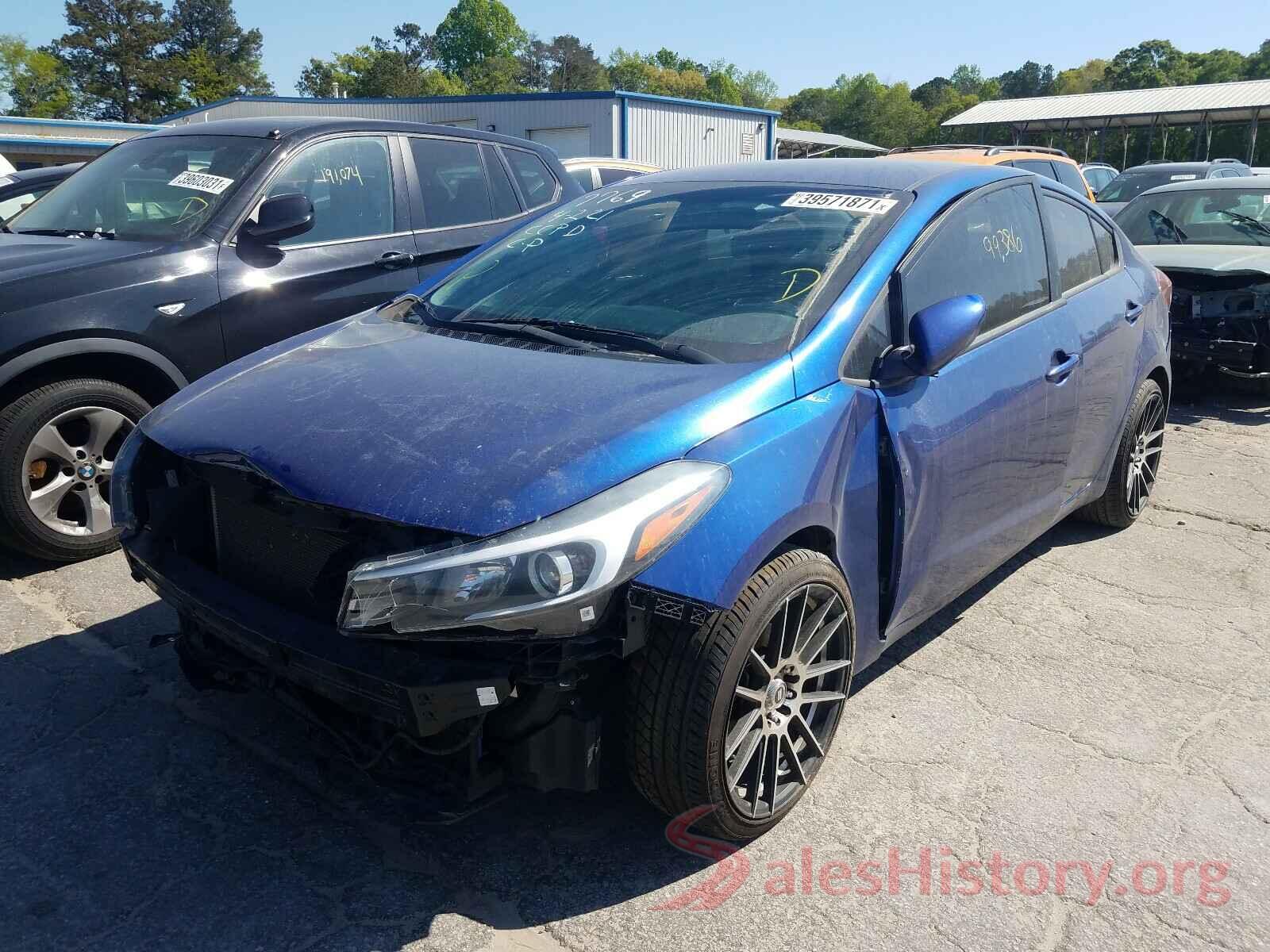 3KPFK4A74HE077769 2017 KIA FORTE