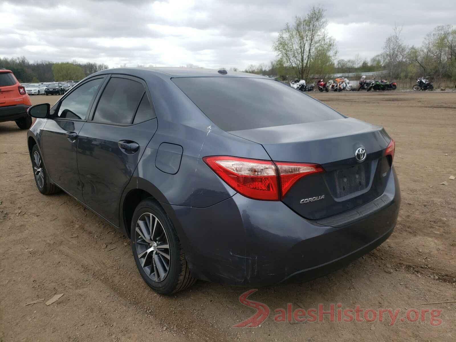 2T1BURHE0HC831050 2017 TOYOTA COROLLA