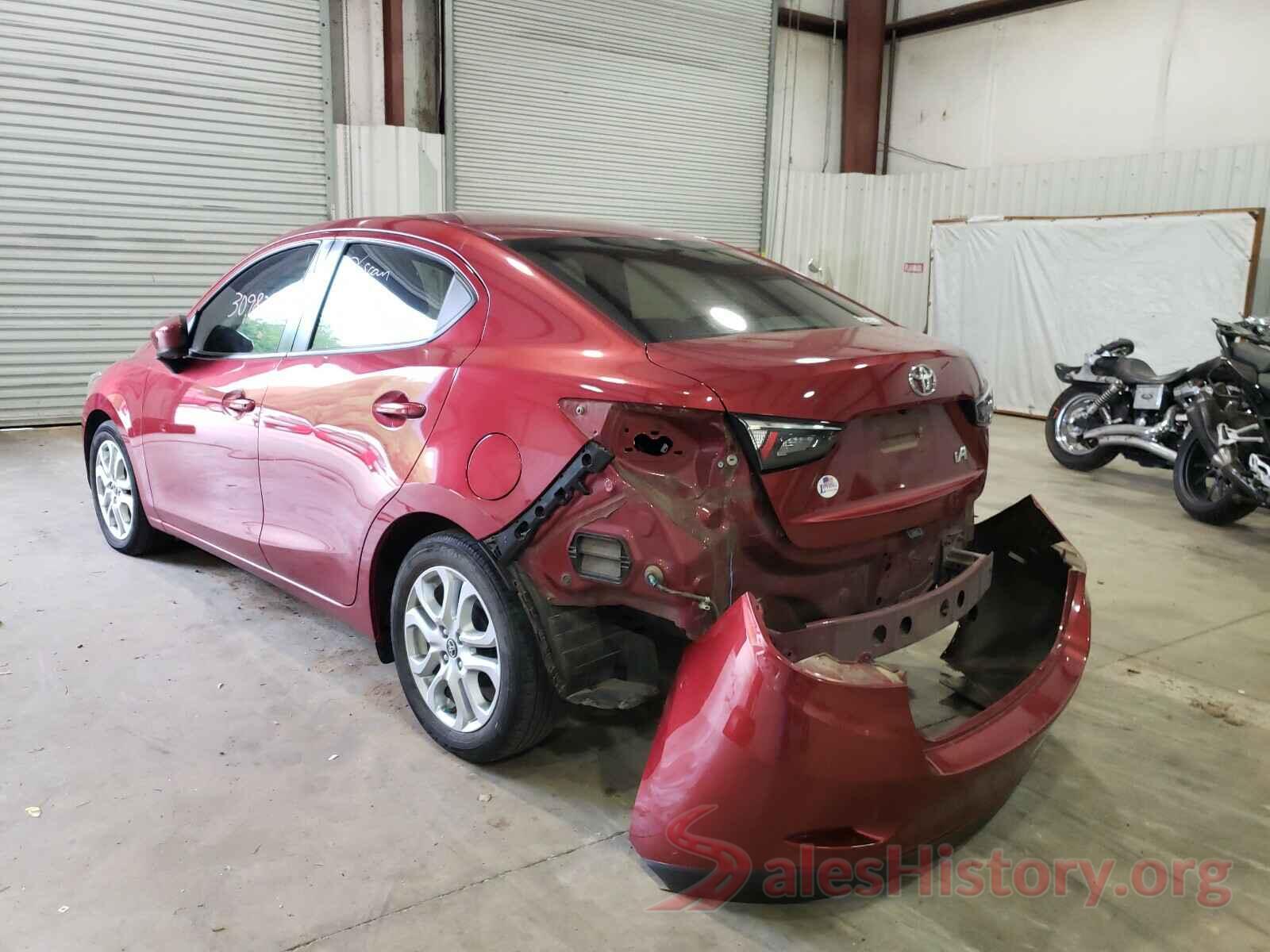 3MYDLBYV6HY194587 2017 TOYOTA YARIS