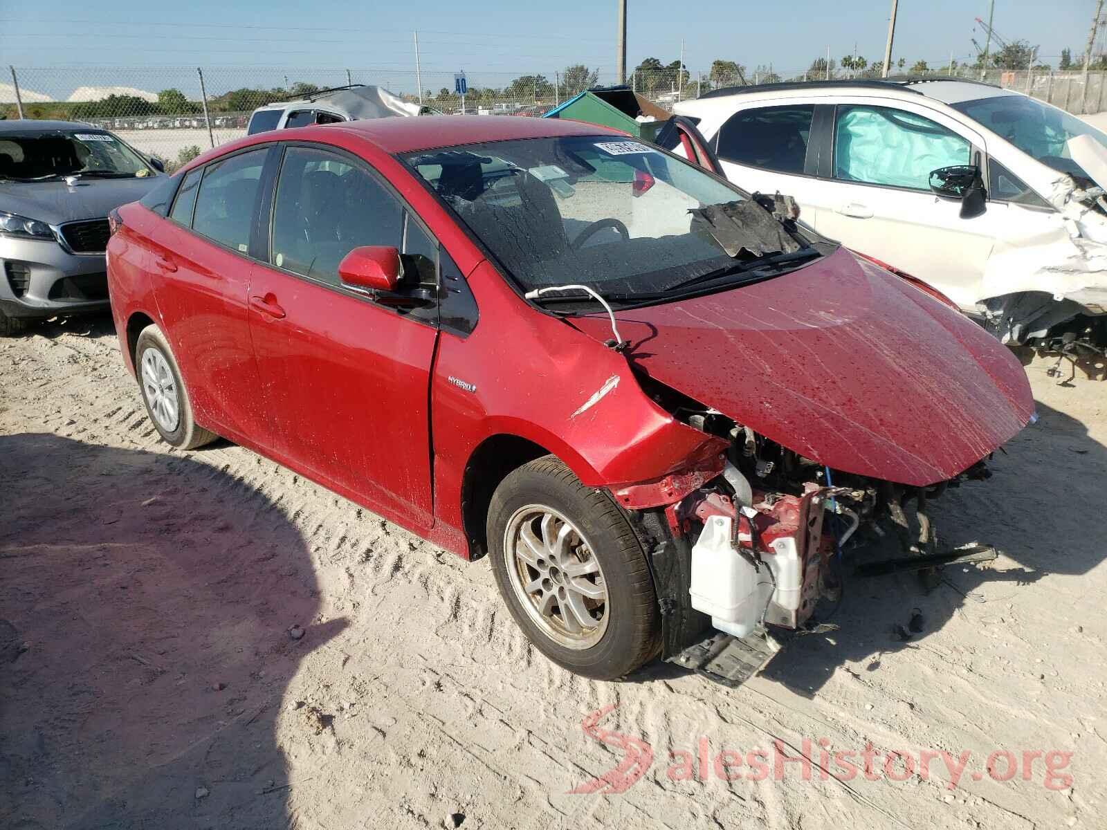 JTDKARFU1L3109378 2020 TOYOTA PRIUS