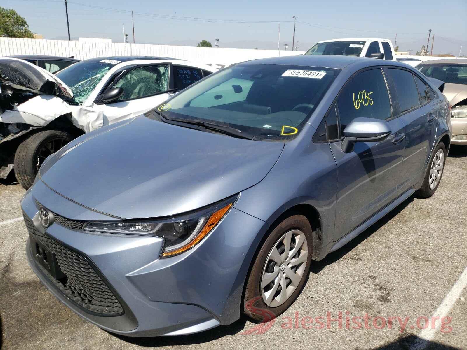 5YFEPMAE7MP161072 2021 TOYOTA COROLLA