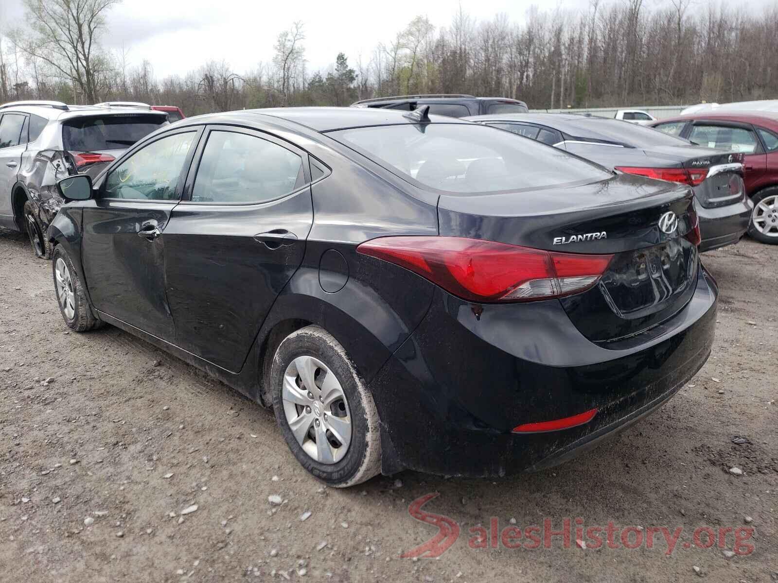 KMHDH4AE7GU487854 2016 HYUNDAI ELANTRA