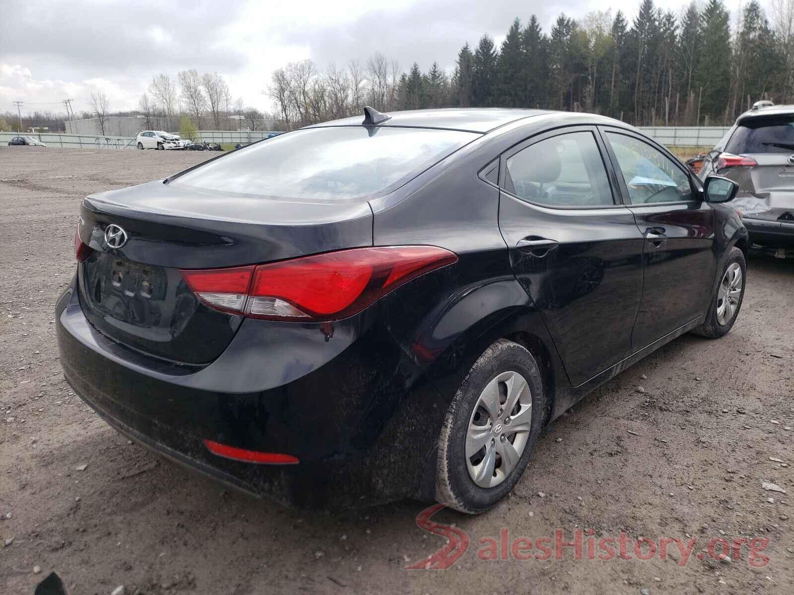 KMHDH4AE7GU487854 2016 HYUNDAI ELANTRA