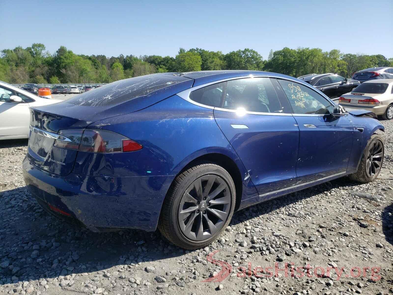 5YJSA1E27LF366663 2020 TESLA MODEL S