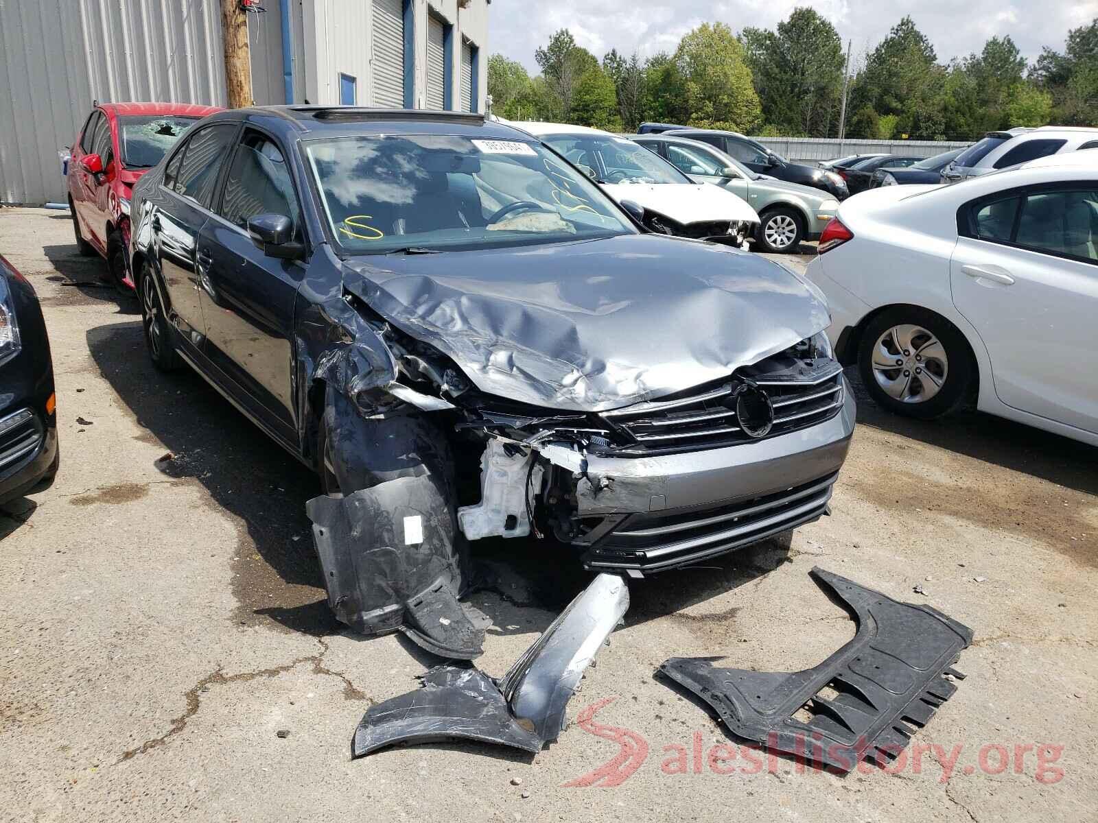 3VWDB7AJ6HM347043 2017 VOLKSWAGEN JETTA