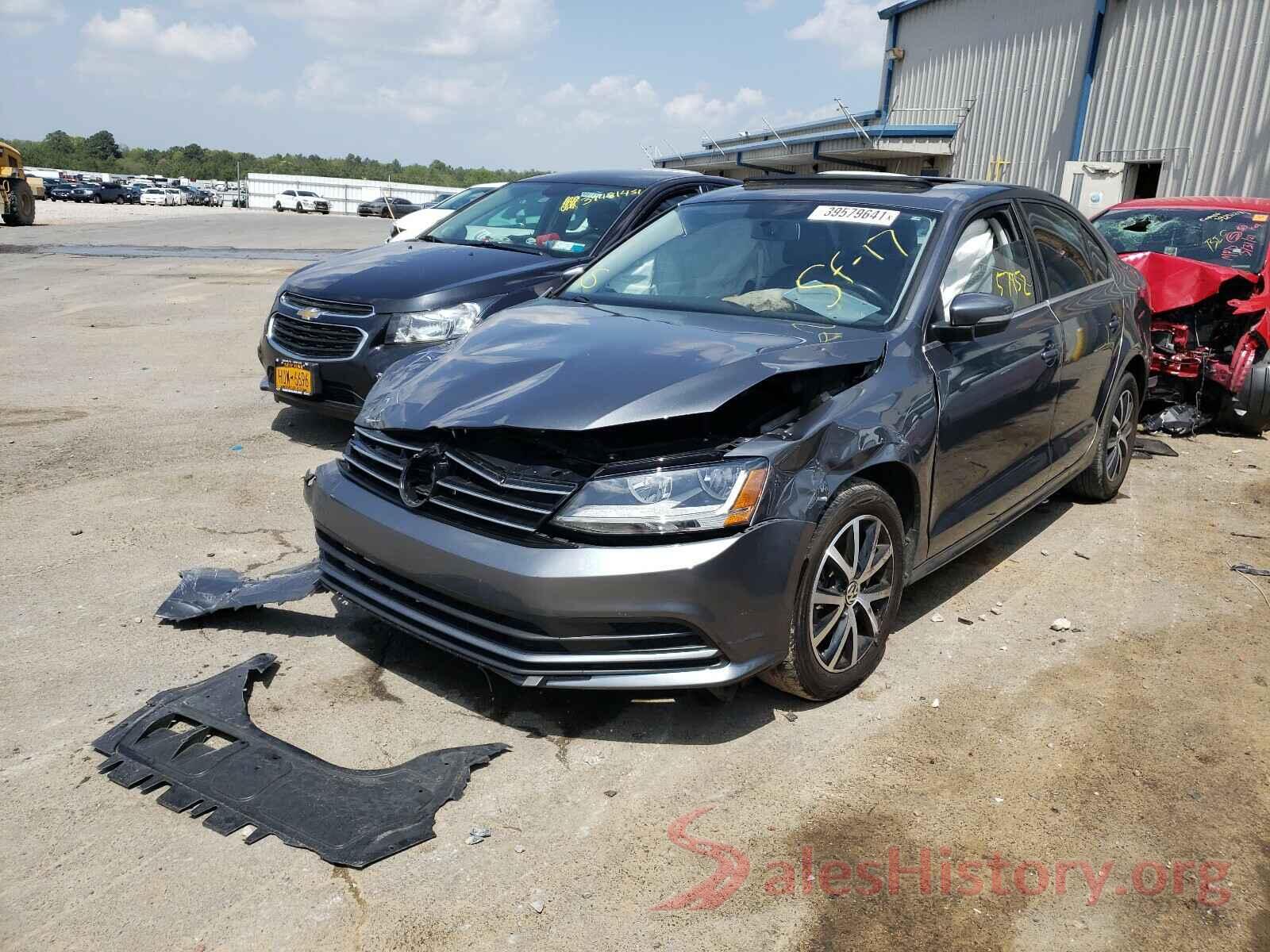 3VWDB7AJ6HM347043 2017 VOLKSWAGEN JETTA