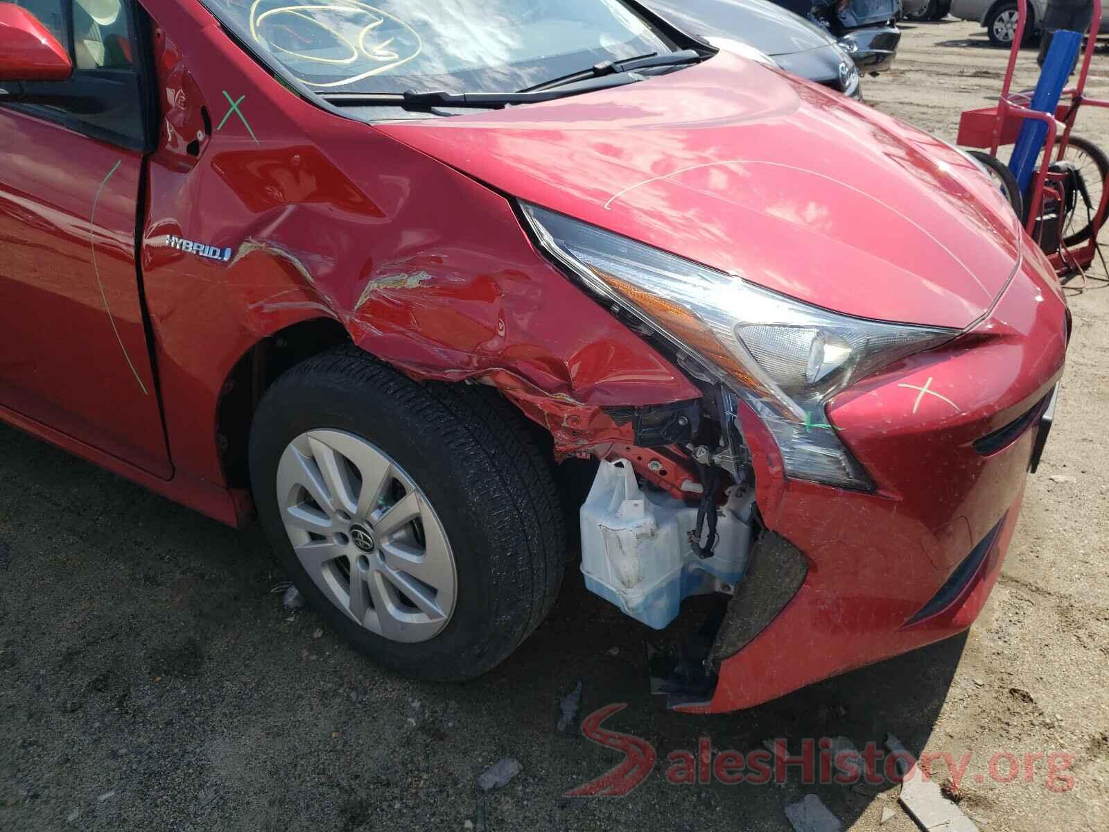 JTDKBRFU5J3586048 2018 TOYOTA PRIUS